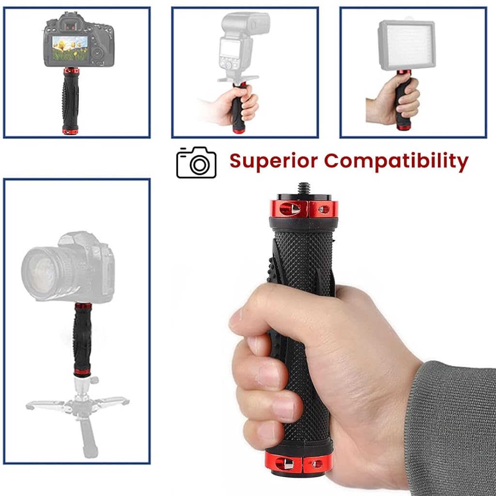 ZORBES Camera Handle Grip Universal 1/4 ZORBES Camera Handle Grip Universal 1/4